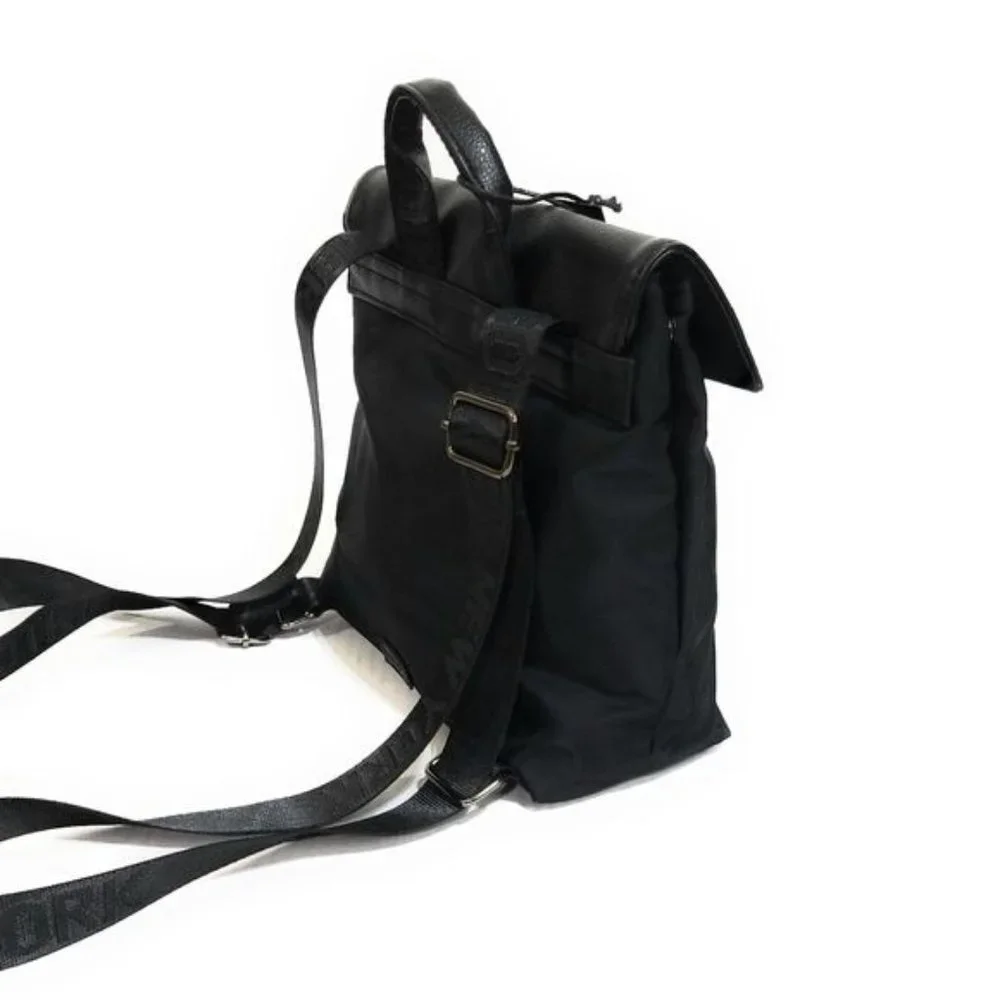 Botkier Trigger Nylon Backpack In Black/Gunmetal